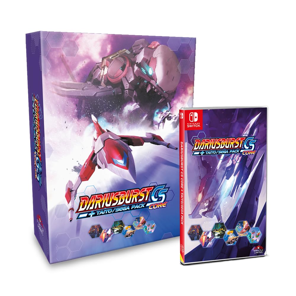 Switch Dariusburst CS Core+Sega Pack欧州限定 Strictly Limited Games - DARIUSBURST CS CORE + TAITO/SEGA Pack